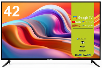 Телевізор Samsung 42 Smart TV Android 13 LED Wi-Fi Самсунг Смарт ТВ 2023 421320237200 фото