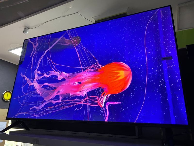 Телевизор Samsung 55 Smart TV  безрамочный с голосовым управлением Wi-Fi 4K UHD Самсунг Смарт ТВ 2025 5515202514000 фото